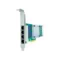 Axiom Manufacturing Axiom 10/100/1000Mbs Quad Port Rj45 Pcie X4 Nic Card For Dell - 540-BBHB-AX